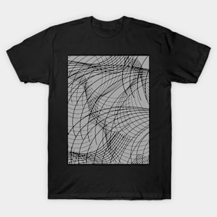 abstraction line strips T-Shirt